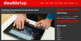 InsideOne’s Revolutionary Tactile Braille Tablet