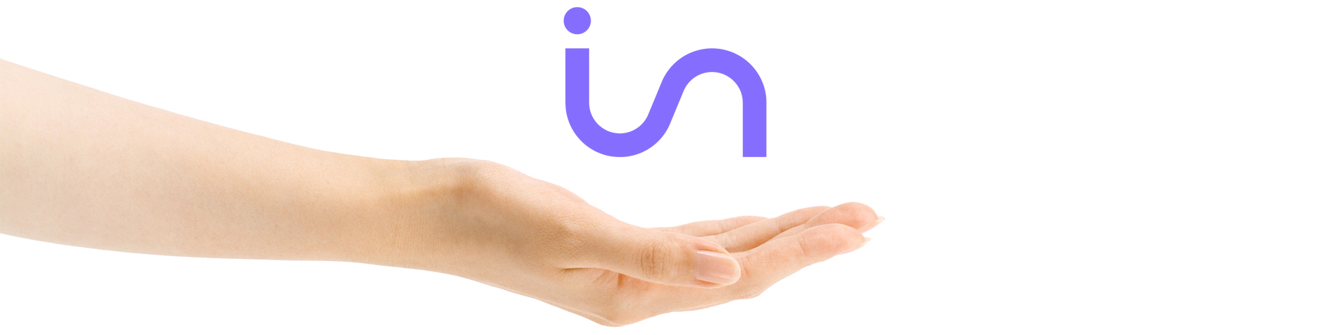 The photo shows the insidevision logo above a hand